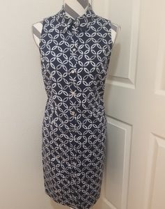 NWT* Michael Kors Navy Pattern Dress*